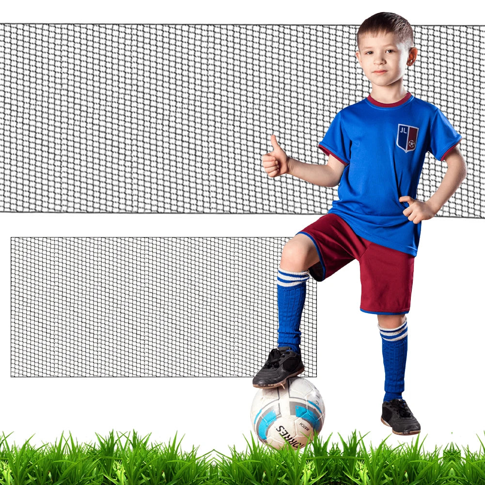Soccer Practice Sports Netting Ball Sports Barrier Net Sports Netting Barrier Soccer Protection Net for Backyard Soccer Training