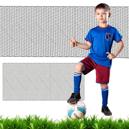 Soccer Practice Sports Netting Ball Sports Barrier Net Sports Netting Barrier Soccer Protection Net for Backyard Soccer Training