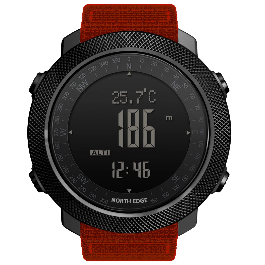 Smart Watch Men Speedometer Sport Watch Hiking Altimeter Barometer Compass Fitness Tracker Digital Wearable Watch