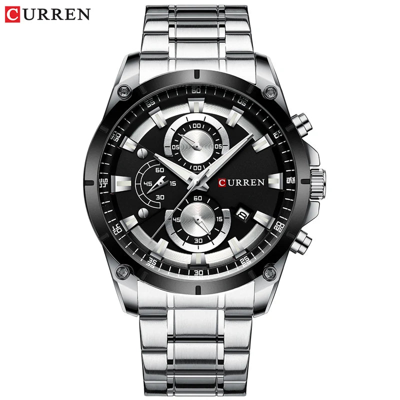 Watches Men'S Luxury Top Brand  Quartz Wristwatch Fashion Sport and Causal Business Watch Male Clock Reloj Hombres