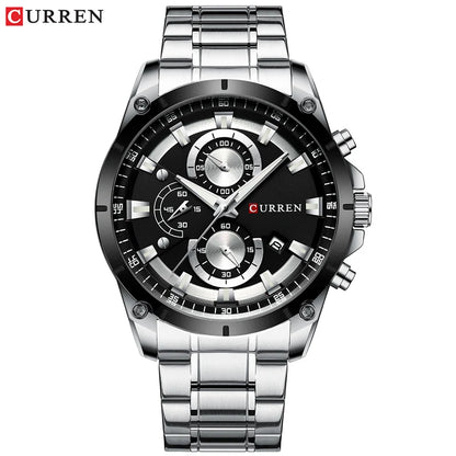 Watches Men'S Luxury Top Brand  Quartz Wristwatch Fashion Sport and Causal Business Watch Male Clock Reloj Hombres