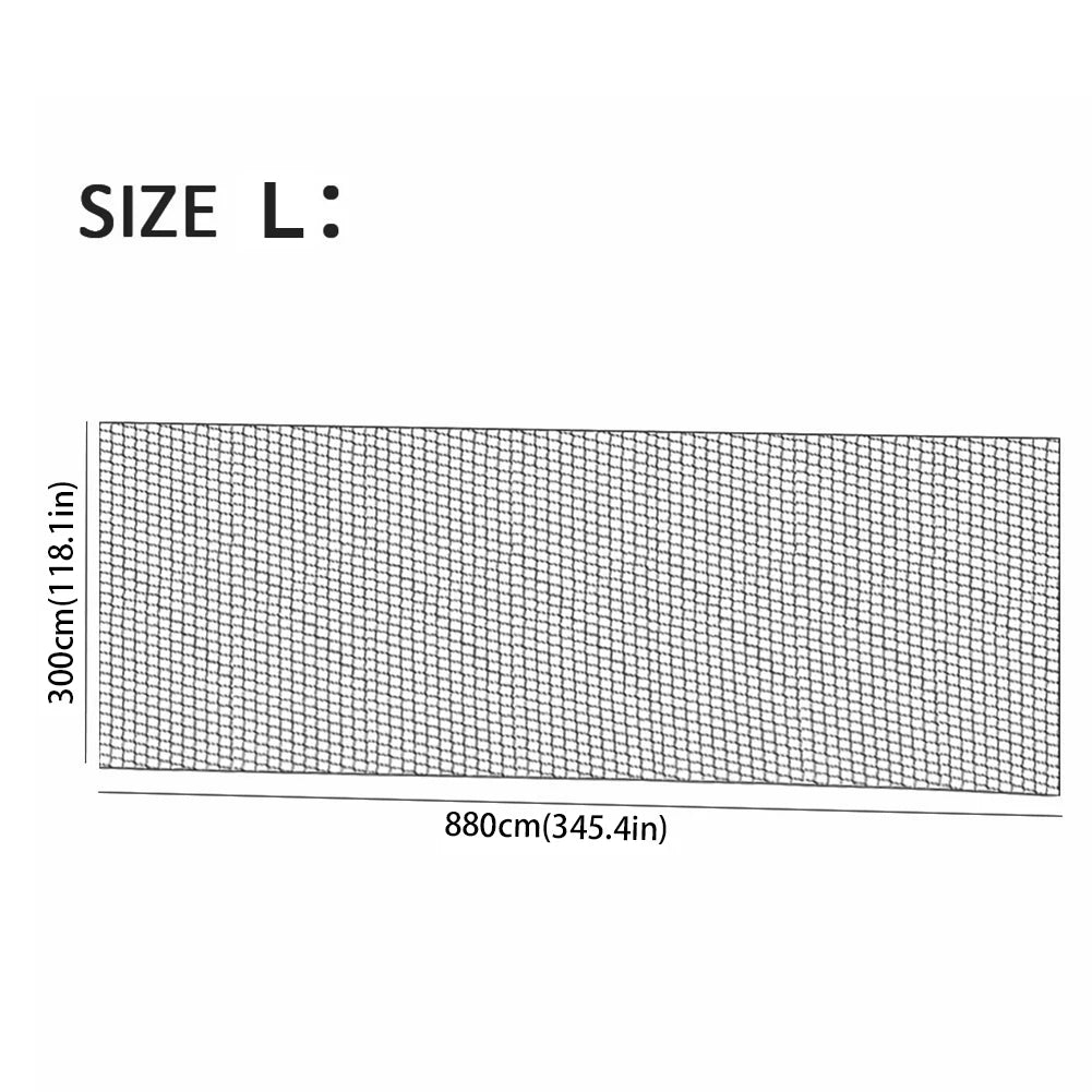 Soccer Practice Sports Netting Ball Sports Barrier Net Sports Netting Barrier Soccer Protection Net for Backyard Soccer Training