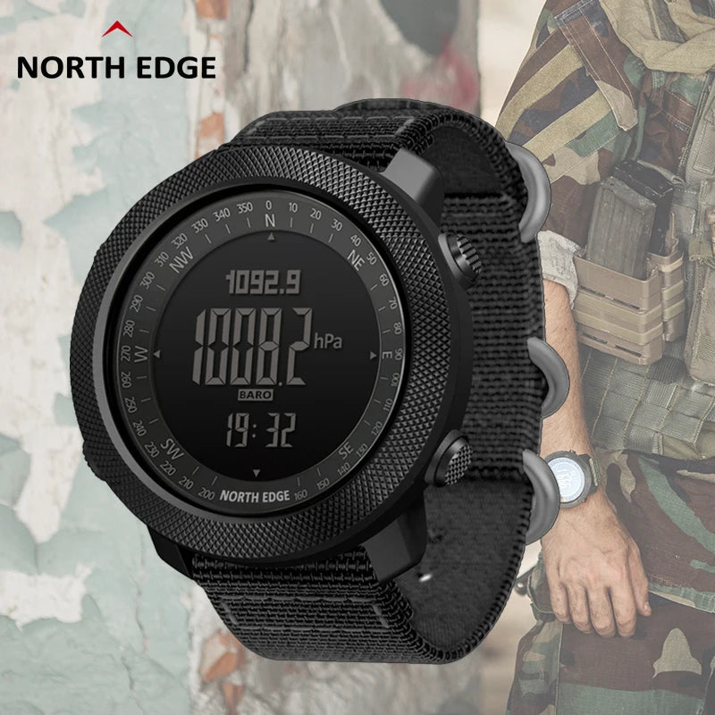 Smart Watch Men Speedometer Sport Watch Hiking Altimeter Barometer Compass Fitness Tracker Digital Wearable Watch