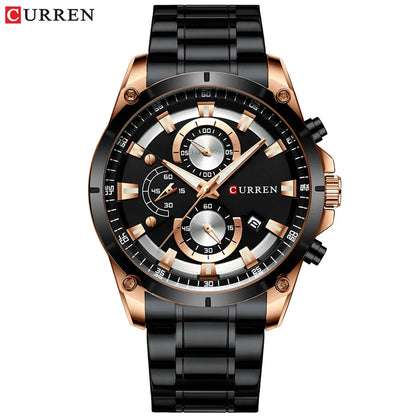 Watches Men'S Luxury Top Brand  Quartz Wristwatch Fashion Sport and Causal Business Watch Male Clock Reloj Hombres