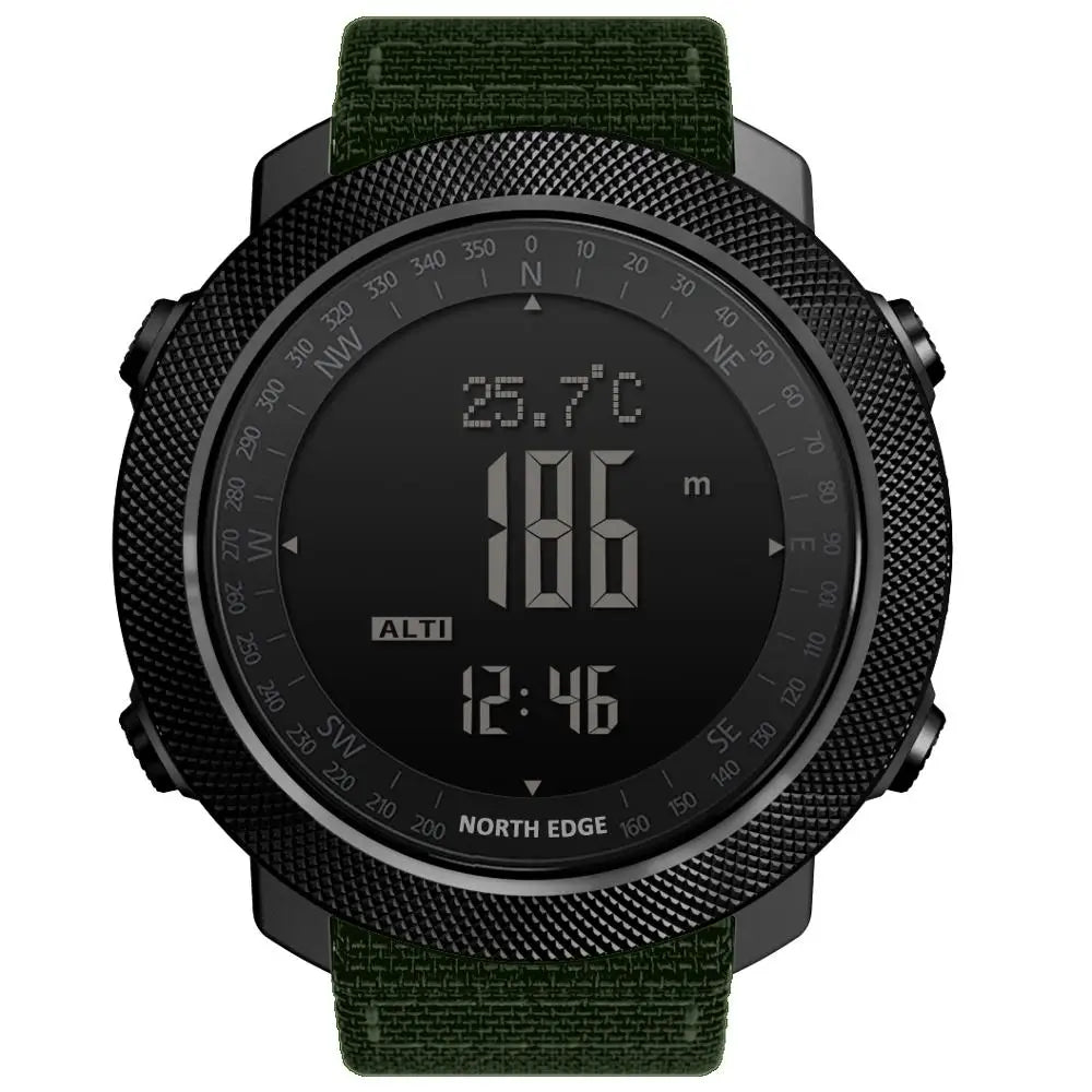 Smart Watch Men Speedometer Sport Watch Hiking Altimeter Barometer Compass Fitness Tracker Digital Wearable Watch