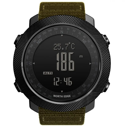 Smart Watch Men Speedometer Sport Watch Hiking Altimeter Barometer Compass Fitness Tracker Digital Wearable Watch